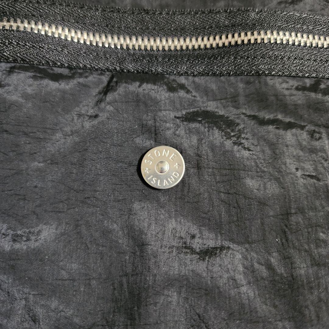 ストーンアイランド フロントファスナー＆リップストップライニング トートバッグ