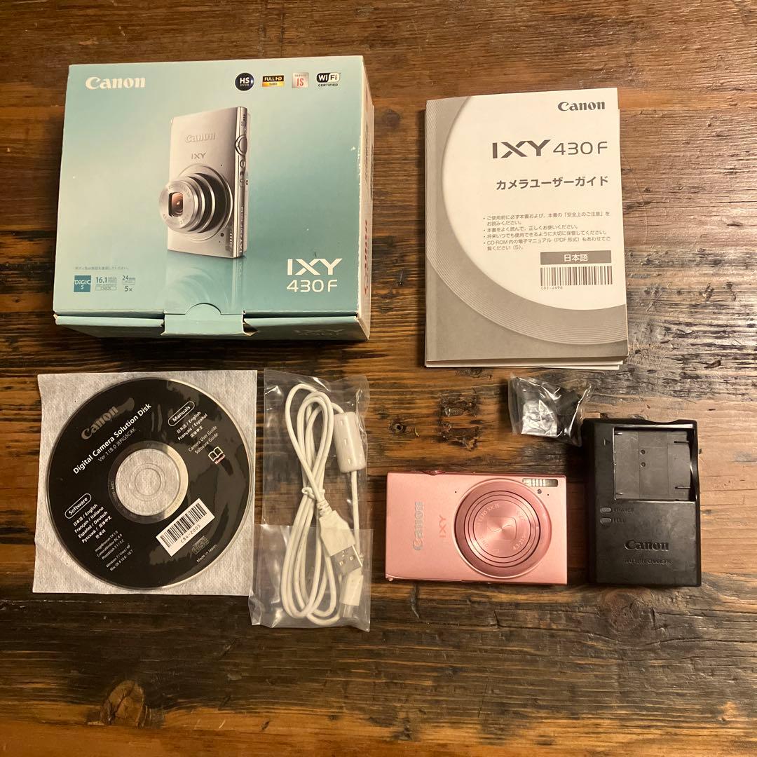 Canon IXY 430F ピンク