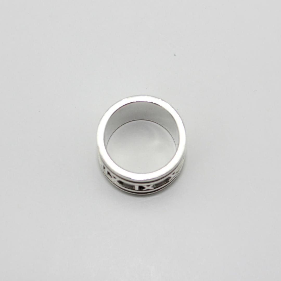 美品 Tiffany&Co.ティファニー アトラス ワイド リング 指輪 8号