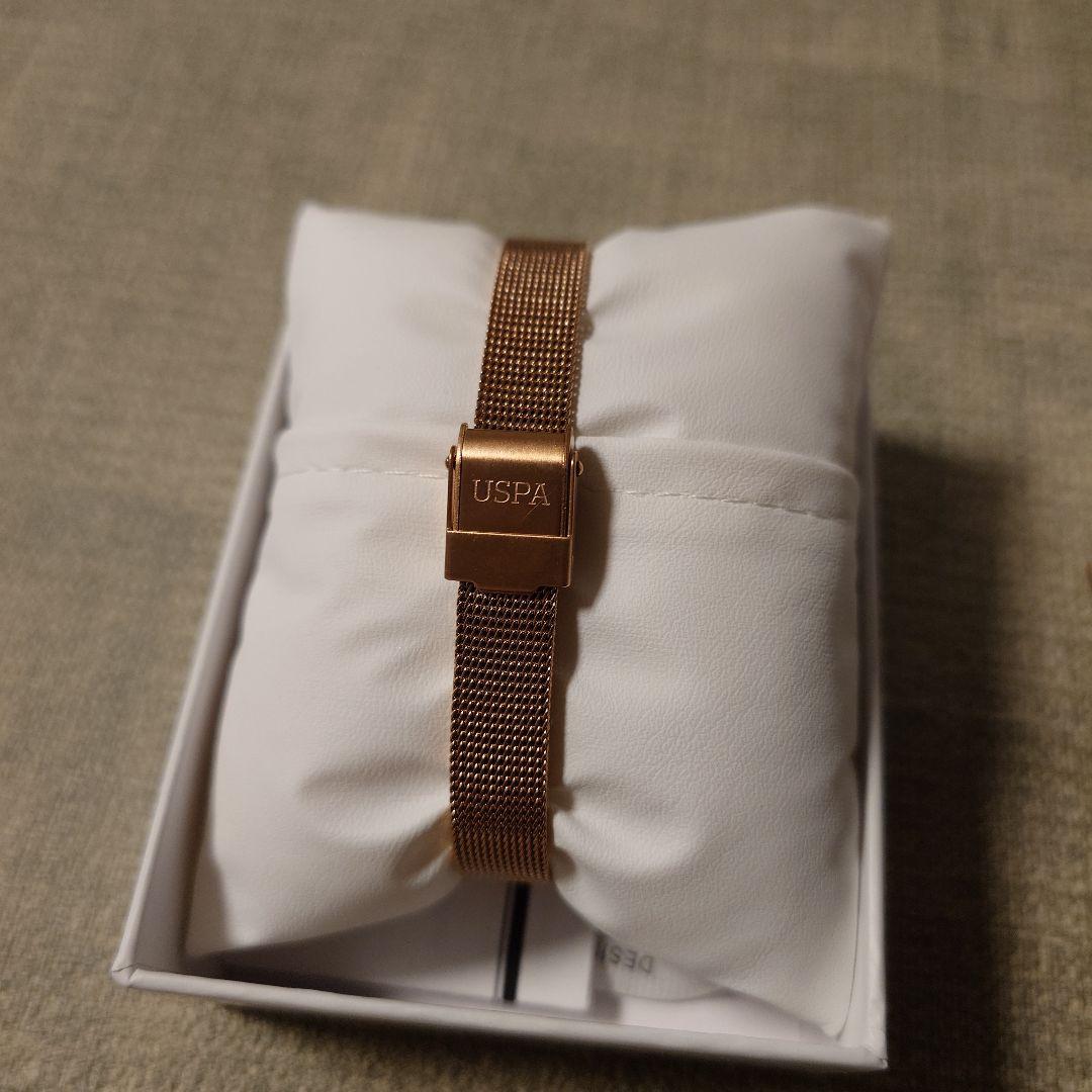 U.S. POLO ASSN. レディースウォッチ ゴールド