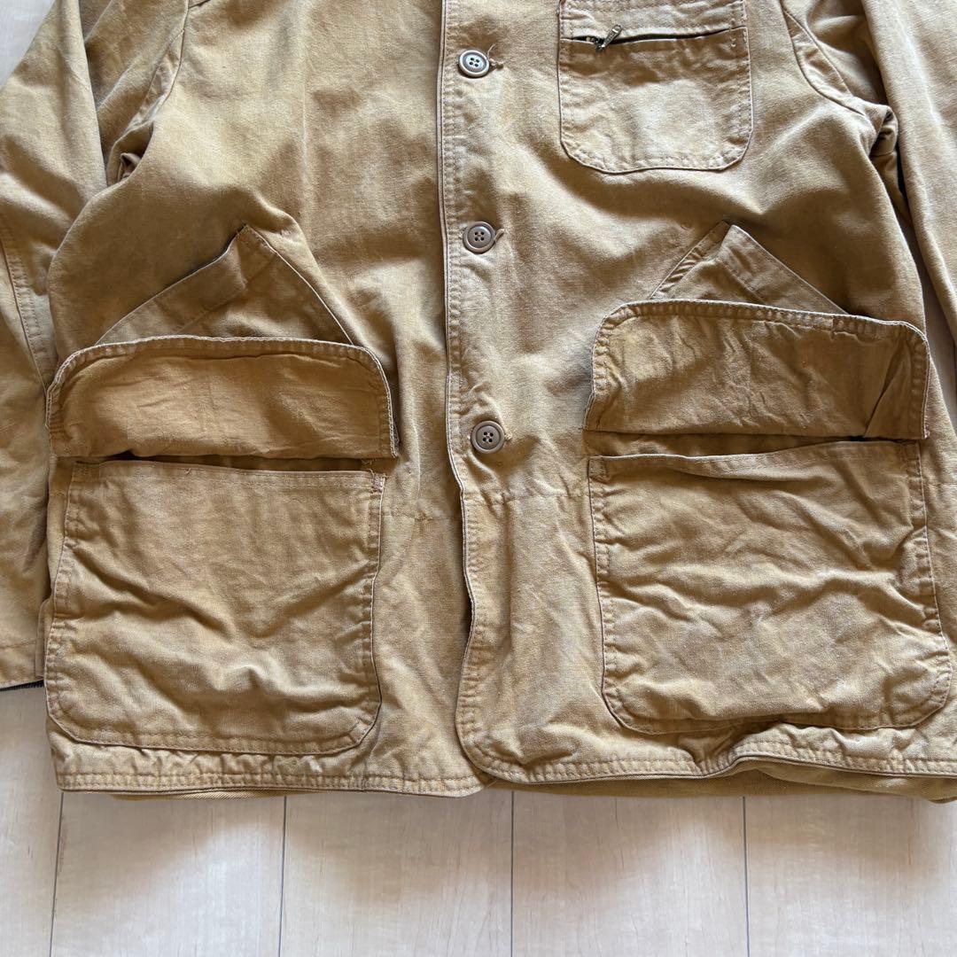 L.L.Bean ハンティングジャケット 60s~70s ベージュ Lサイズ