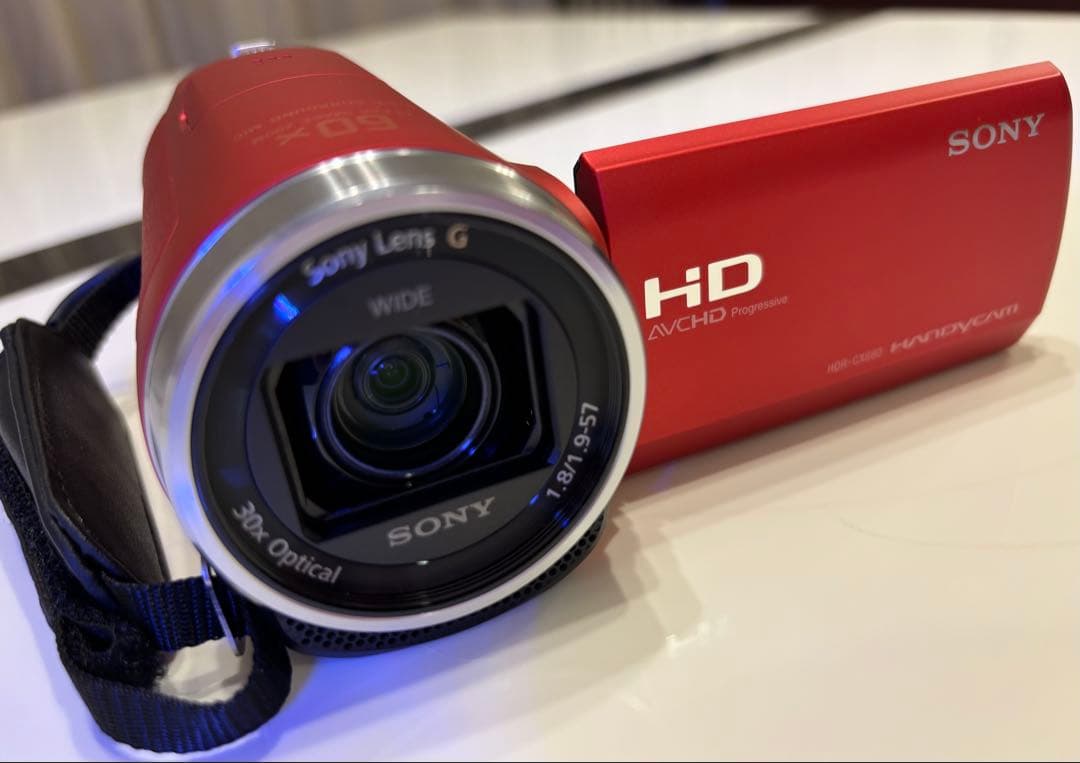 SONY HDR-CX680 レッド ビデオカメラ本体