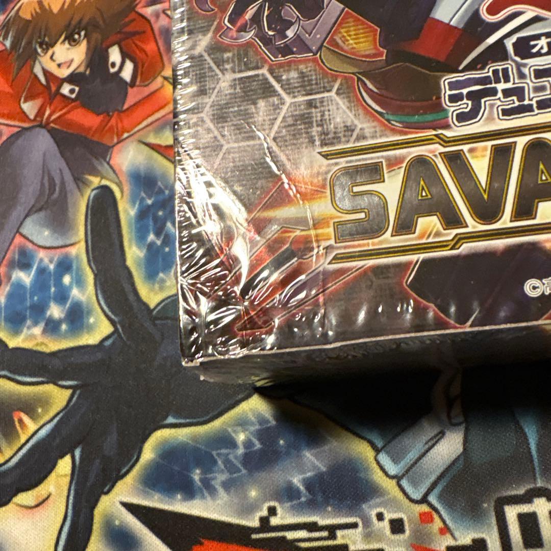 遊戯王　新品未開封　BOX シュリンク付き　アジア版　サベージストライク　最安値