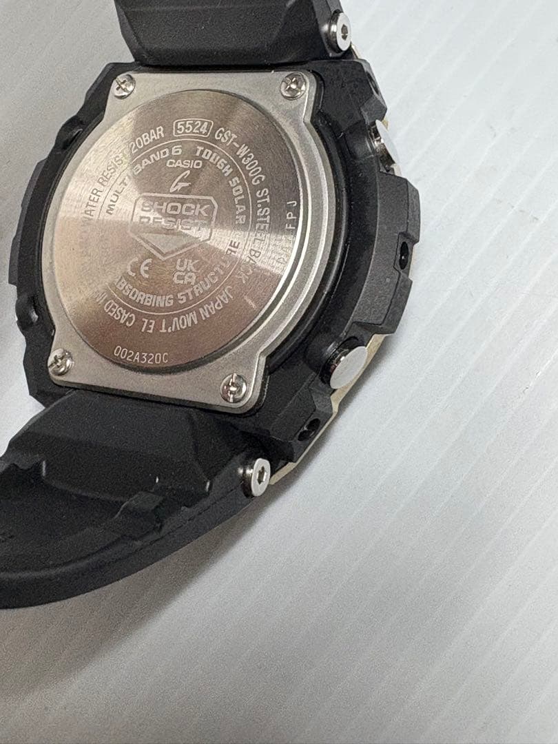 美品・取説・箱付❗️CASIO・G-SHOCK・GSTーW300G・電波ソーラー