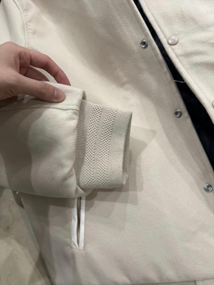 Stussy メルトン バーシティジャケット L 美