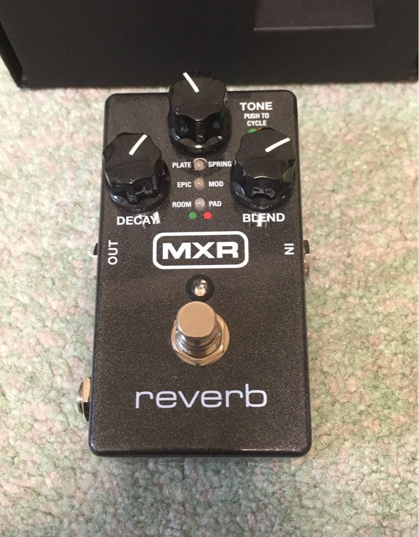 MXR M300 reverb リバーブ ペダル ほぼ未使用 アダプター付
