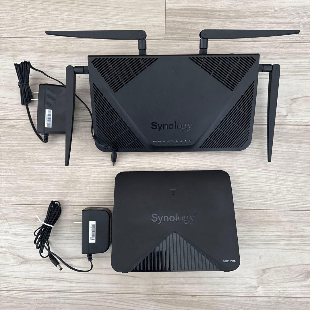 Synology 無線LANルーター RT2600ac MR2200ac セット