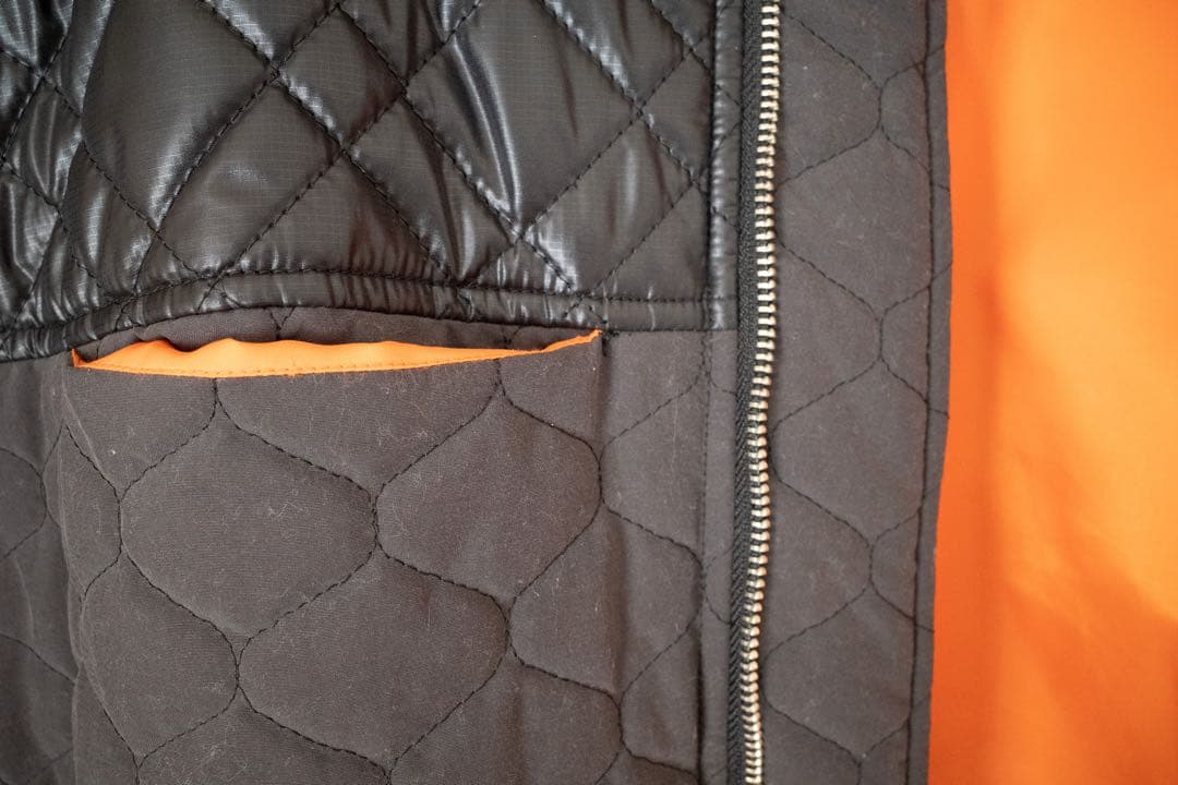 stof ストフ 山肌コラージュキルトブルゾン