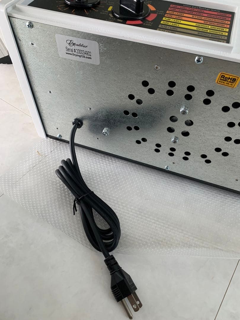 フードドライヤー[Excalibur食品乾燥機フードディハイドレーターホワイト]