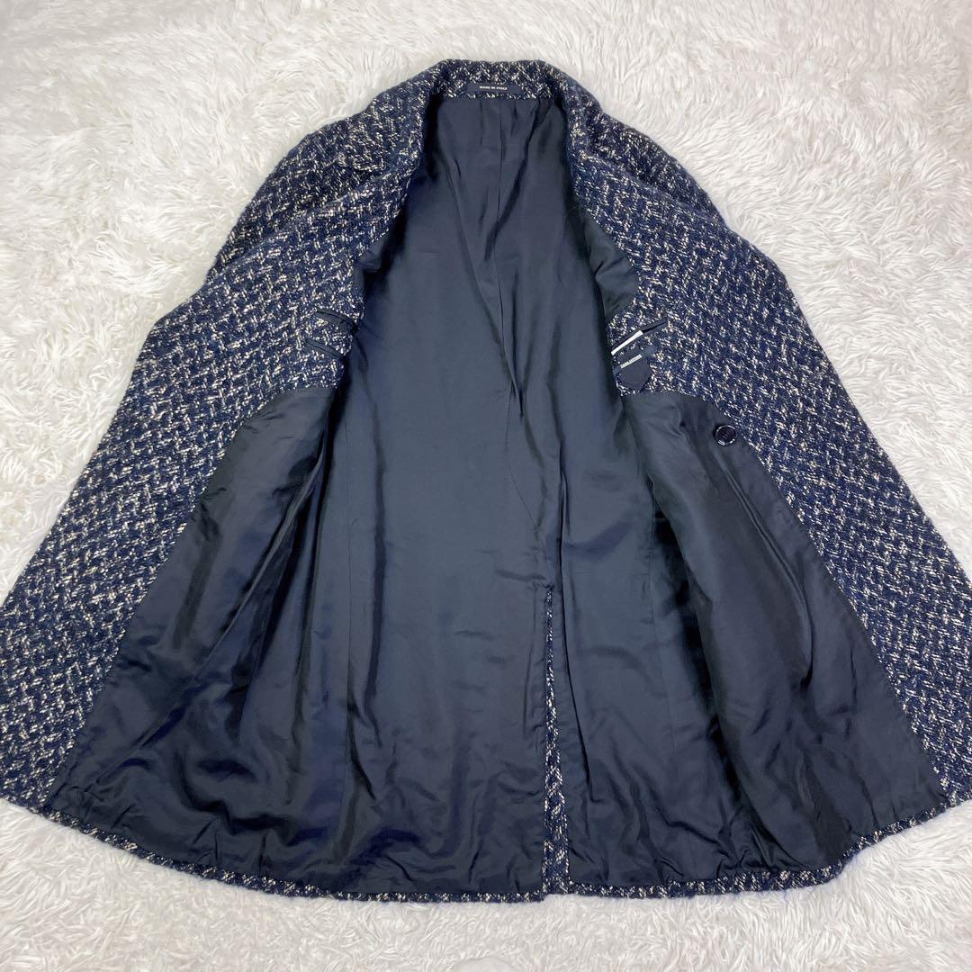 【最高級】TAGLIATORE ダブルブレストチェスターコート　ポロコート48