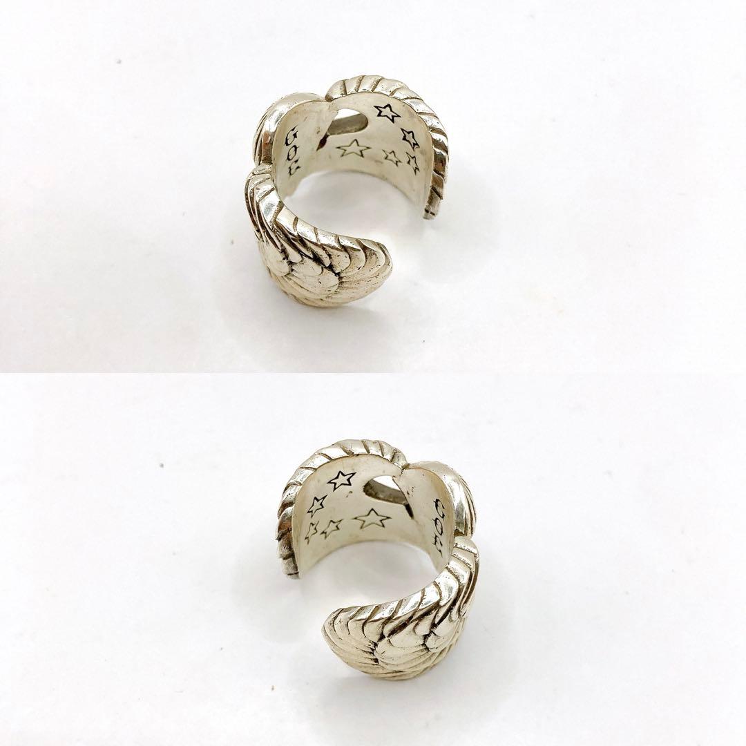 美品✨N.S.H GOOD OR EVIL シルバー リング 指輪 約15号