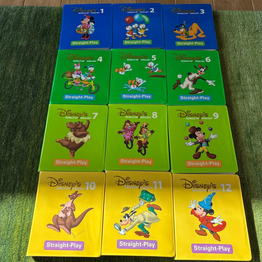 ストレートプレイDVD　新子役　字幕あり　ディズニー英語システム