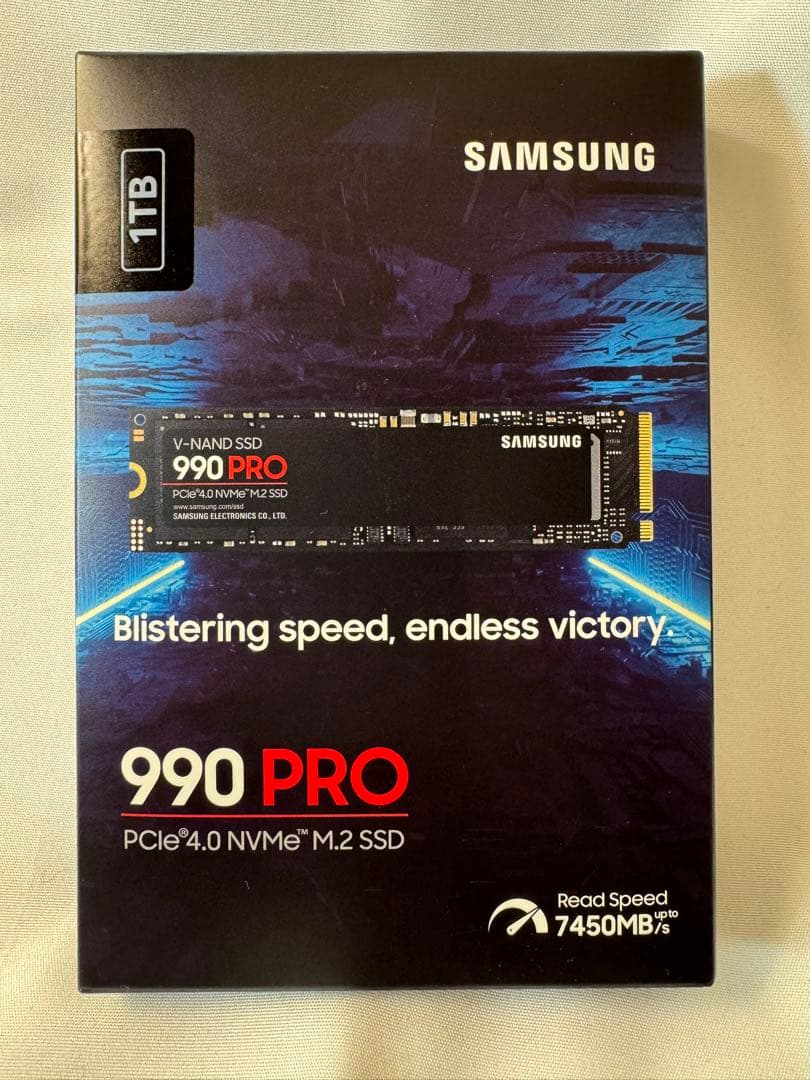 【新品・未開封】Samsung 990 PRO 1TB M.2 SSD