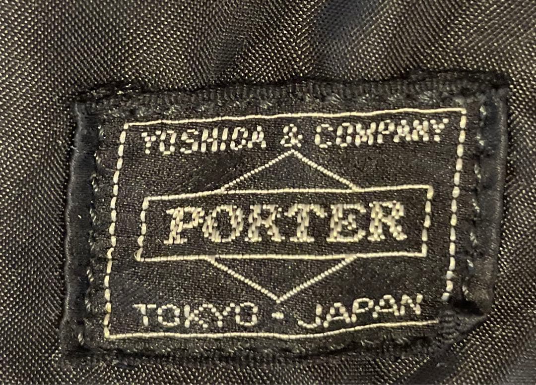 美品　PORTER ポーター　タンカー　ショルダーバッグ 黒