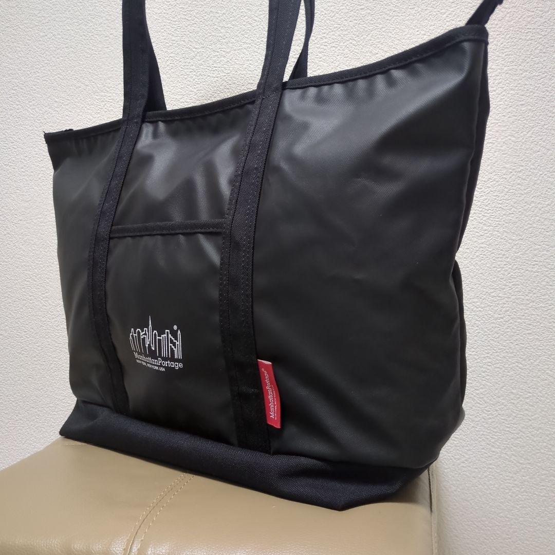 WayneManhattan Portage トートバッグ　ブラック