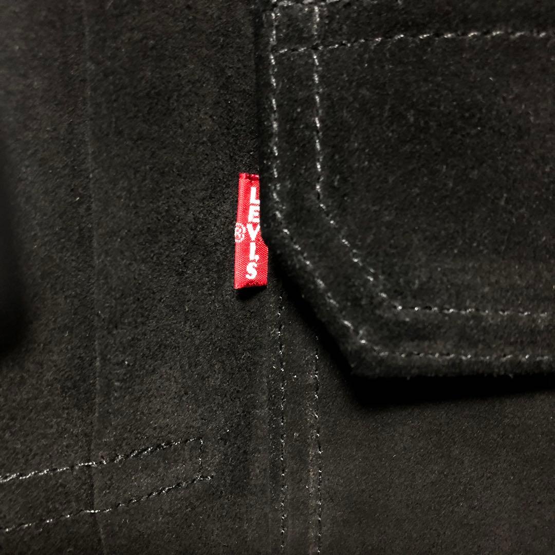 ジャケット・アウター Levi's TYPE1 TRUCKER SUEDE LEATHER S