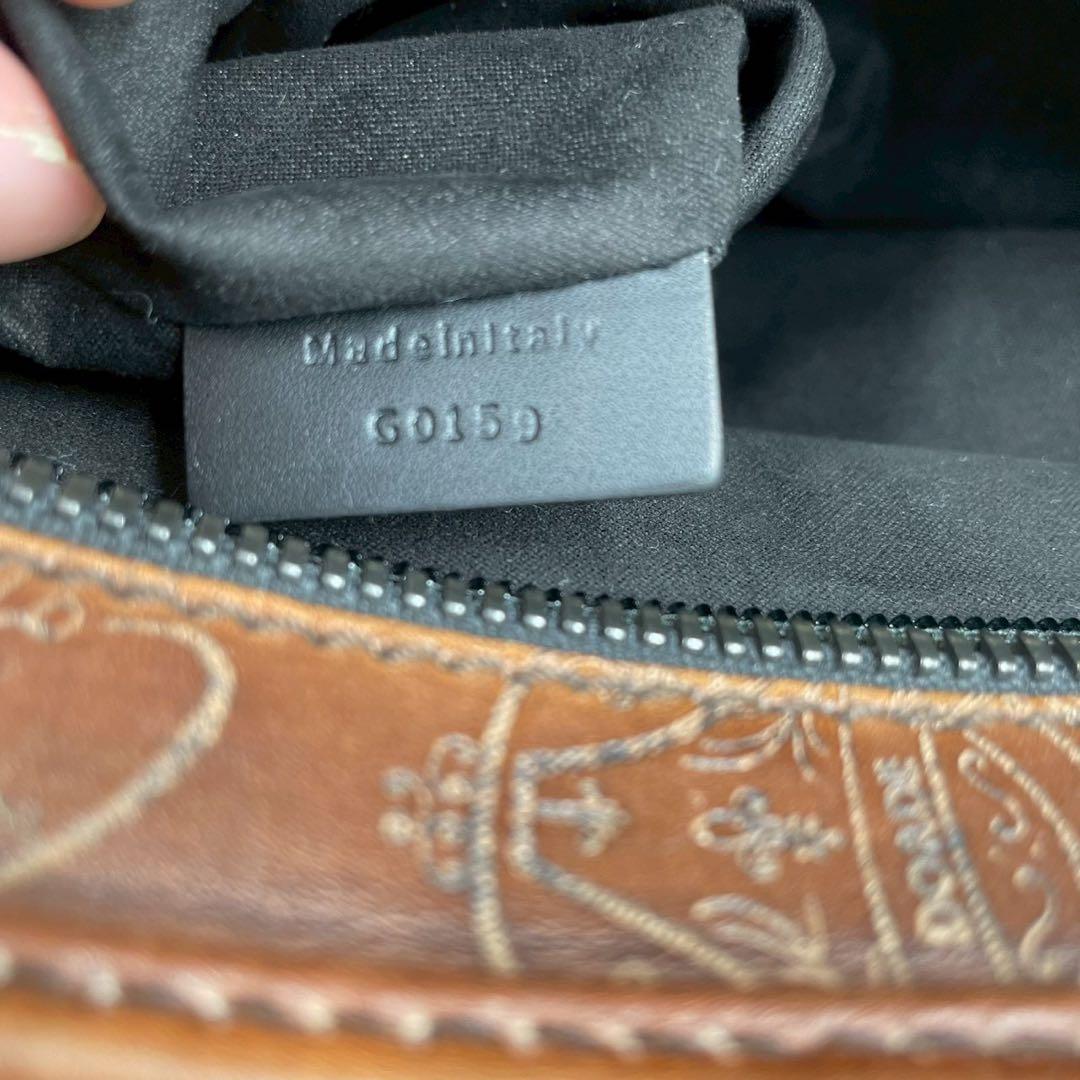 【ベルルッティ】 アンジュール カリグラフィ ブラウン★ビジネスバッグ