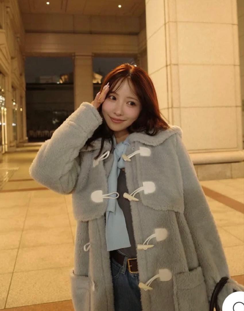 ジャケット・アウター MISTREASS Fluffy Sailor Duffle Coat
