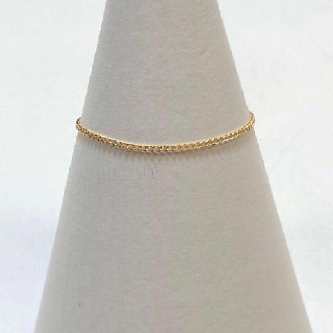 専用ページ　13号３本　K18 喜平 チェーンリング 18金　レディース 指輪