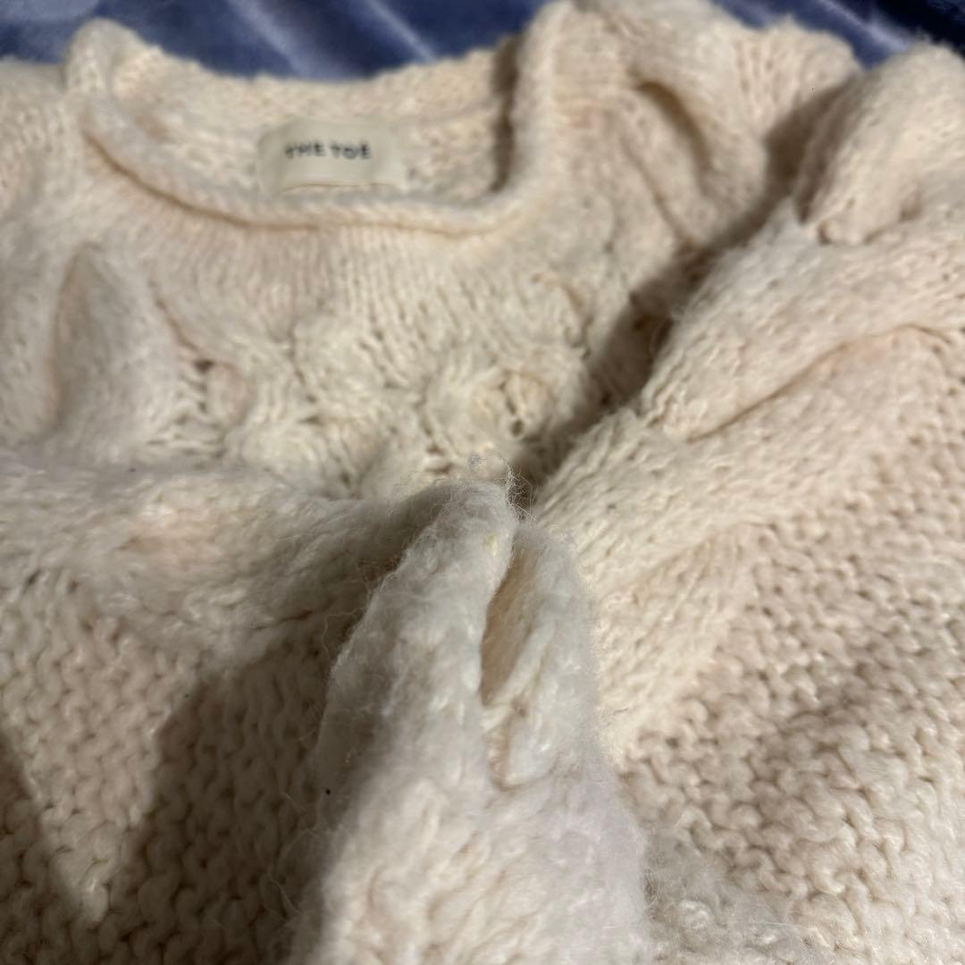 トップス The toe handmade cable knit