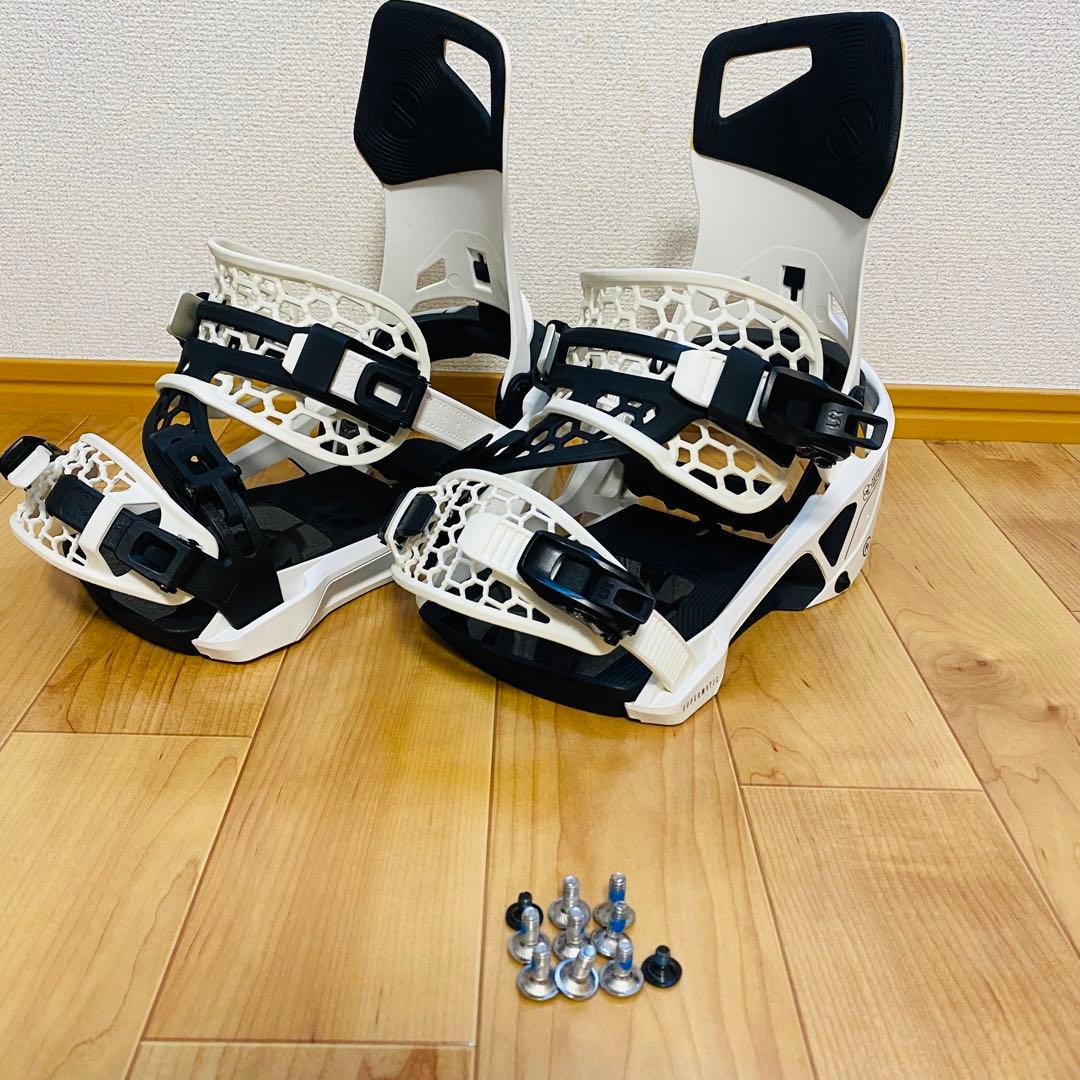 美品✨NIDECKER Supermatic ビンディング 人気のホワイト