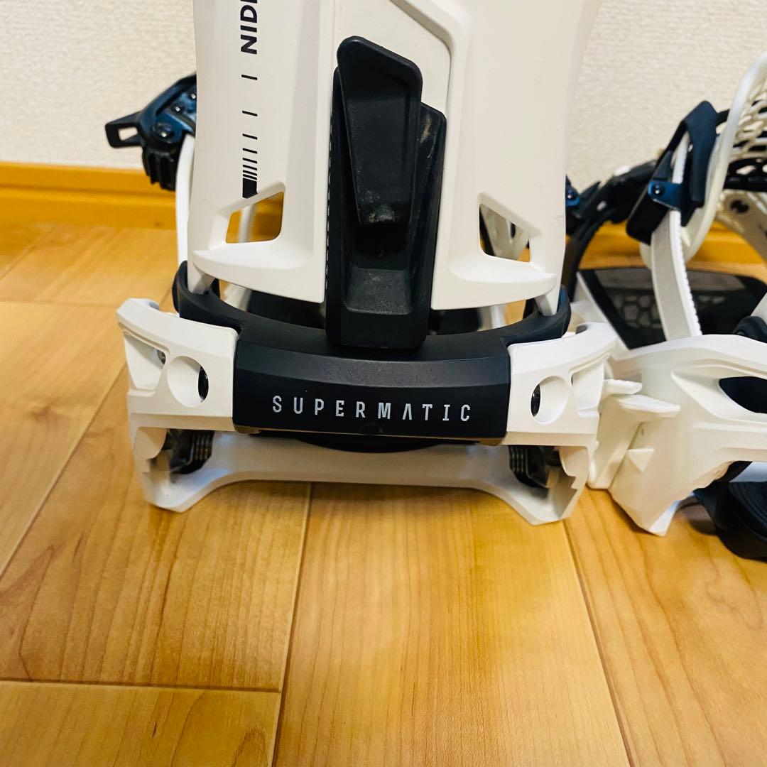 美品✨NIDECKER Supermatic ビンディング 人気のホワイト