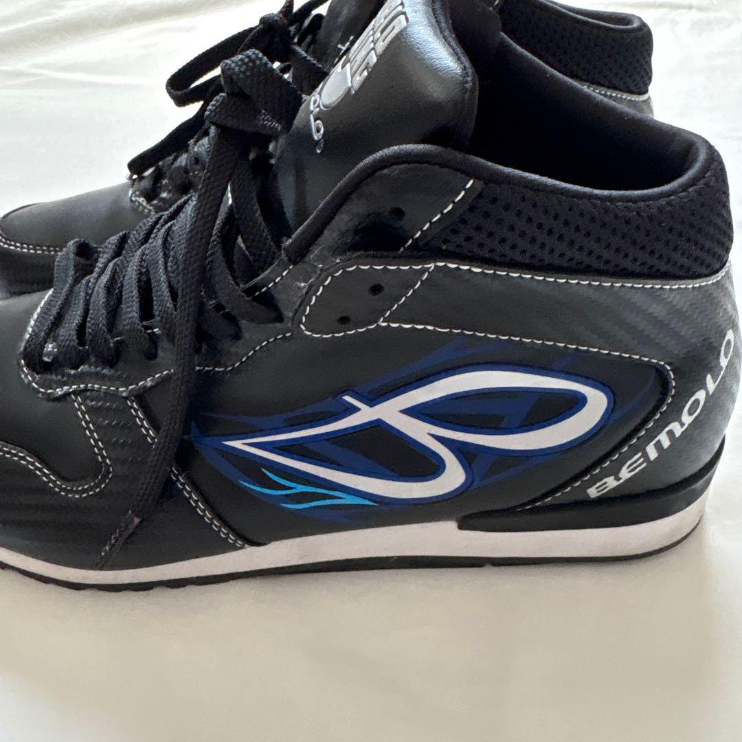 ビモロシューズ　BEMOLO ブラック　ハイカットシューズ　26センチ