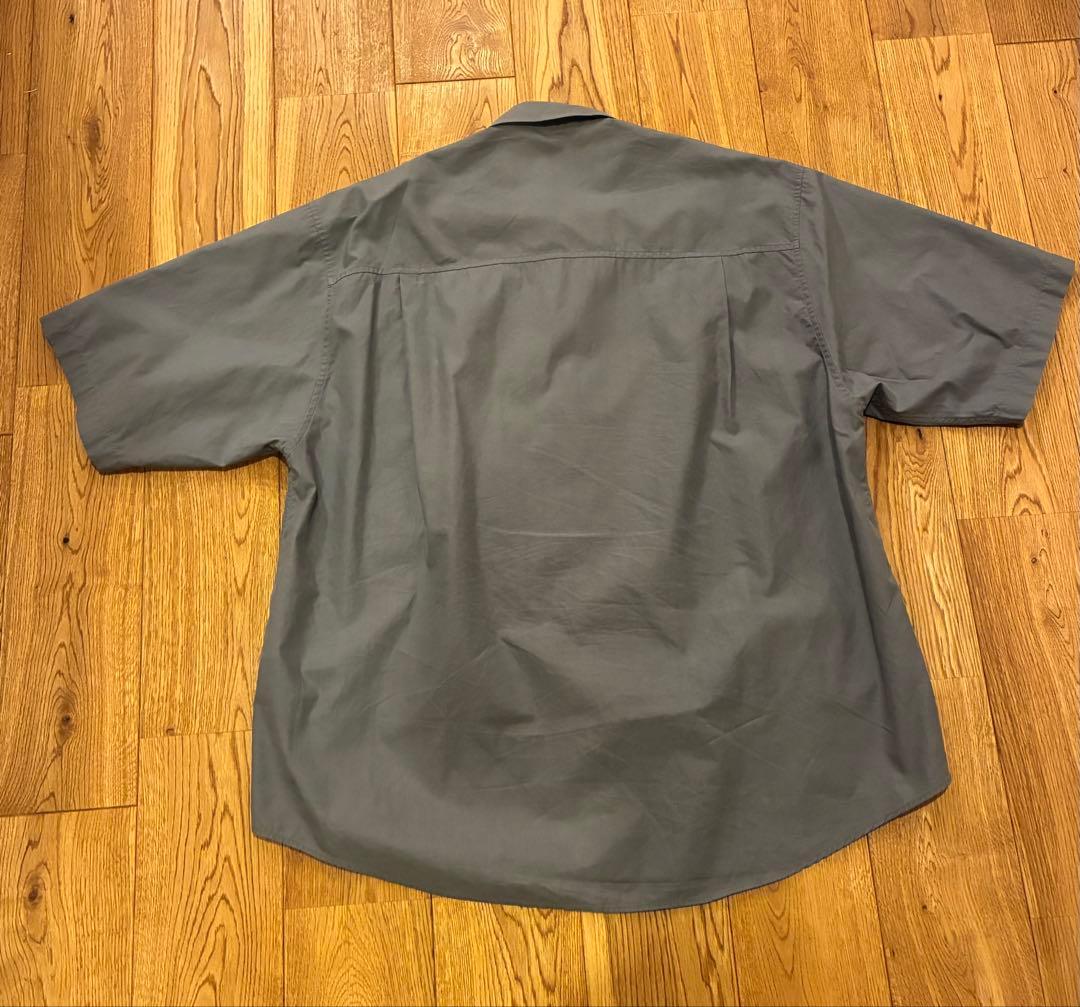 AURALEE ビッグハーフスリーブシャツ