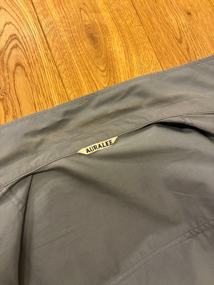 AURALEE ビッグハーフスリーブシャツ