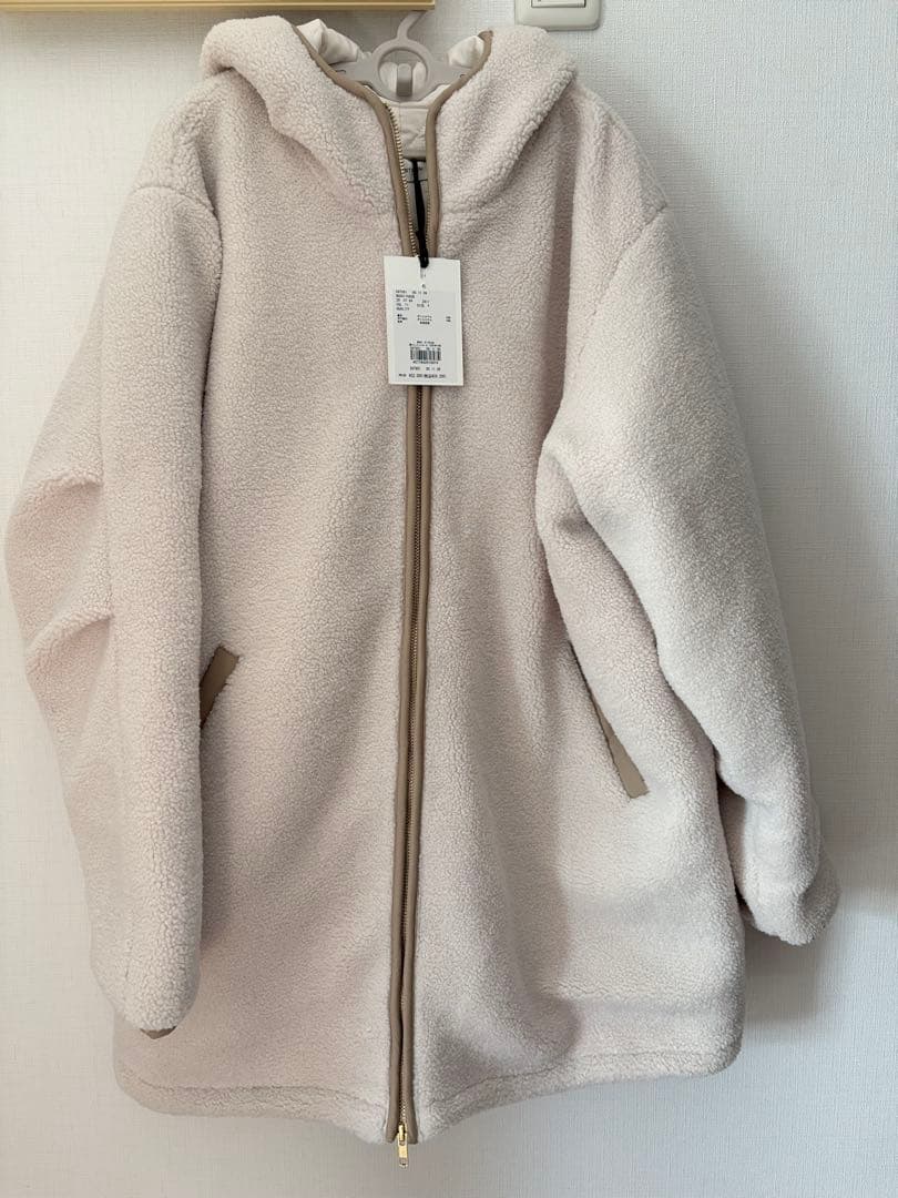 【新品タグ付き】BARNYARDSTORM ボアフーディーコート