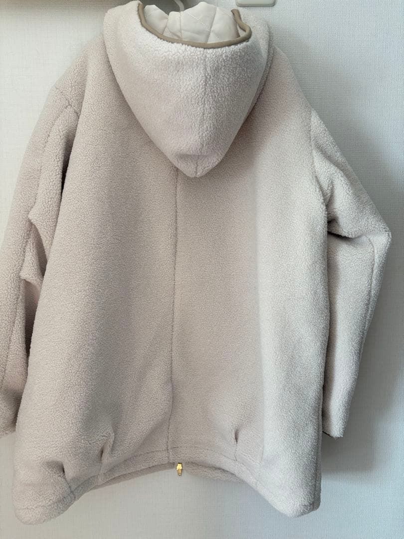 【新品タグ付き】BARNYARDSTORM ボアフーディーコート