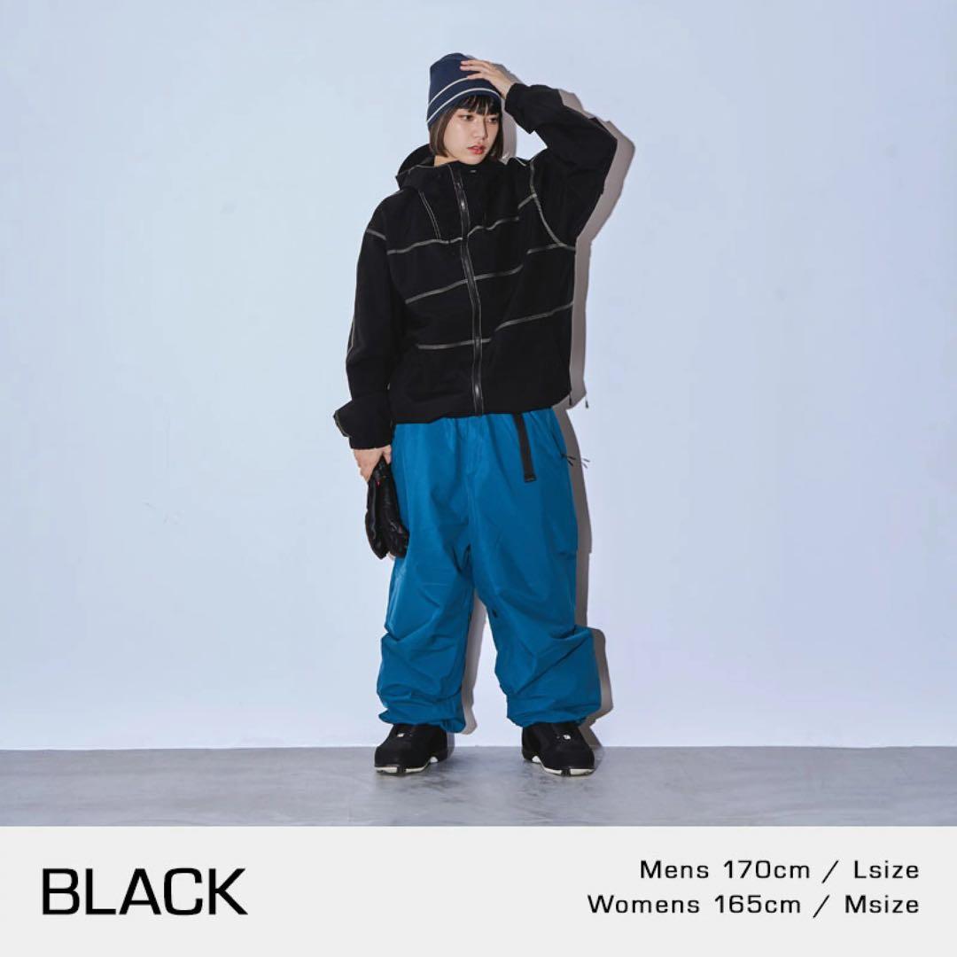 新品未使用 DLITE スノボウェア BLACK Mサイズ