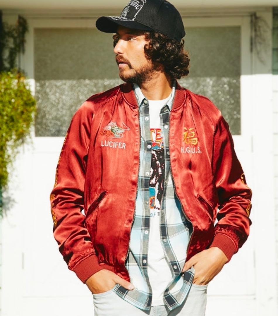 HYSTERIC GLAMOUR レッド スカジャン　Mサイズ