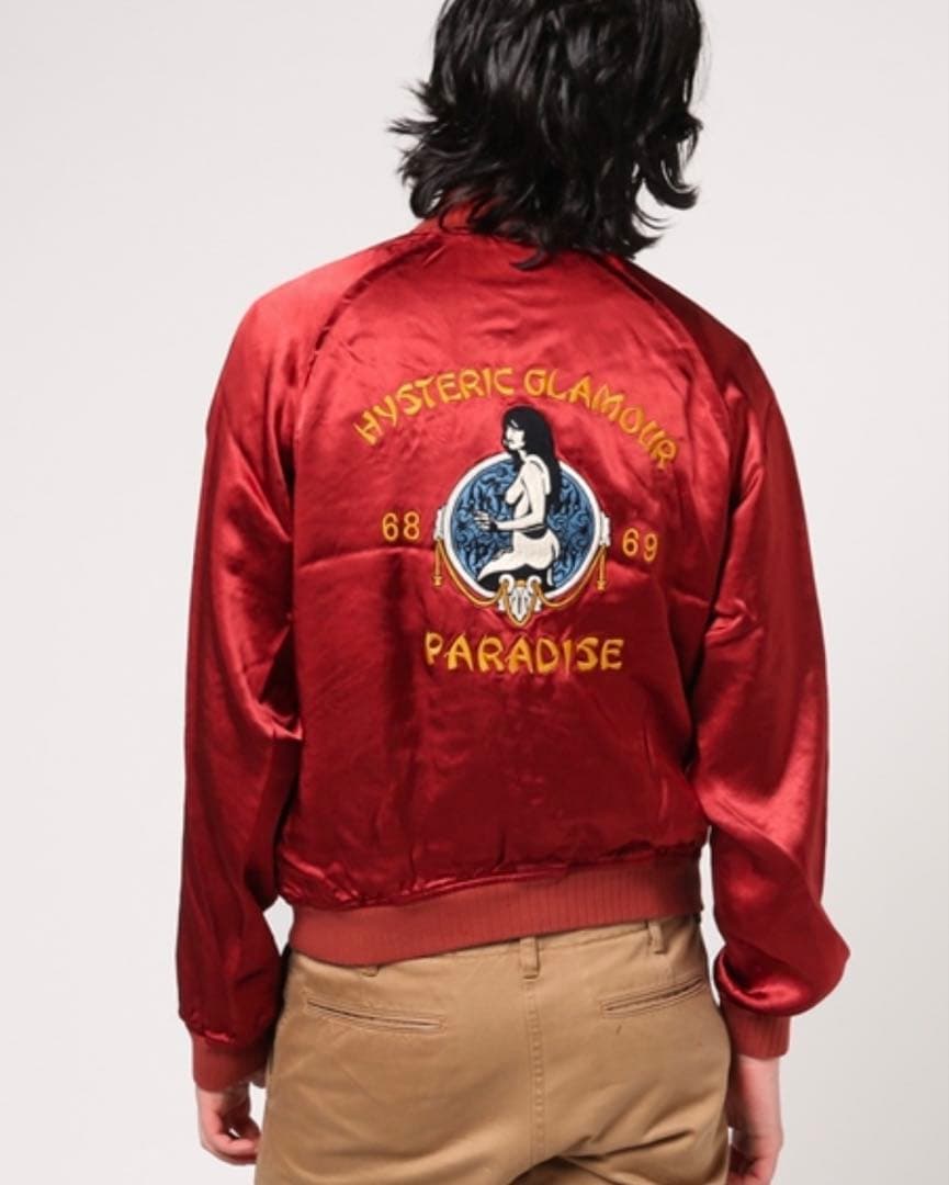 HYSTERIC GLAMOUR レッド スカジャン　Mサイズ