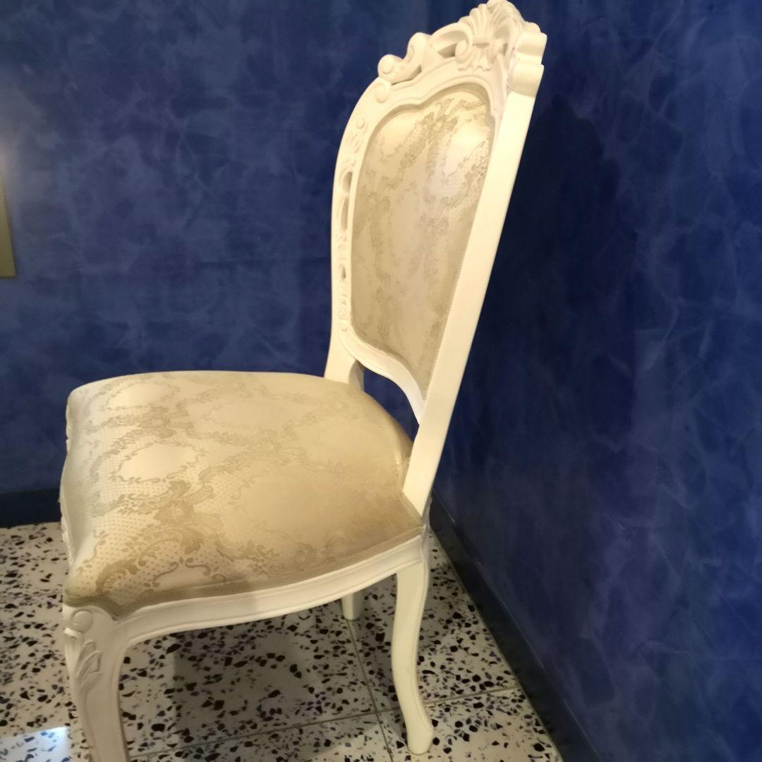 送料込み!! アンティーク調　猫脚　椅子　ロココ