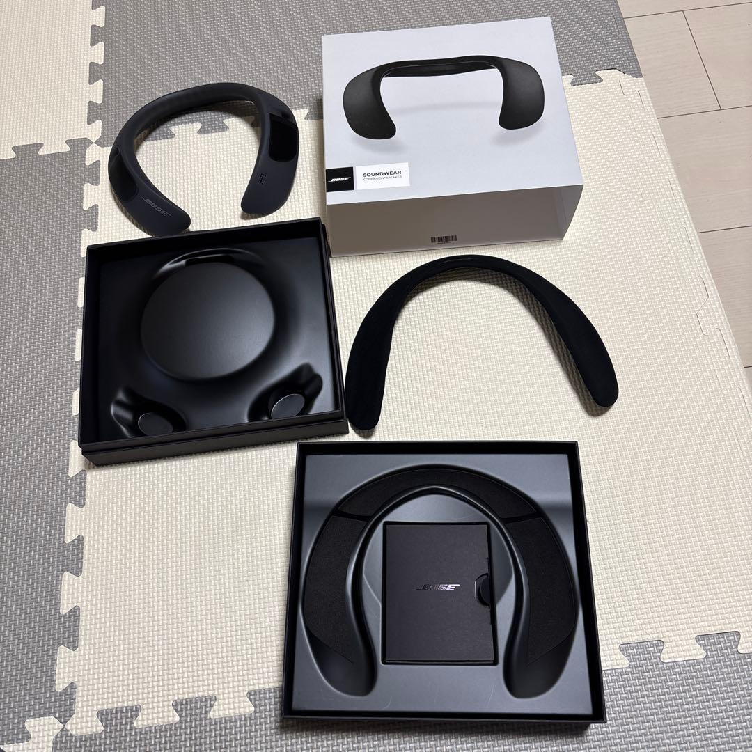 【純正カバー付き】 Bose SoundWear ブラック