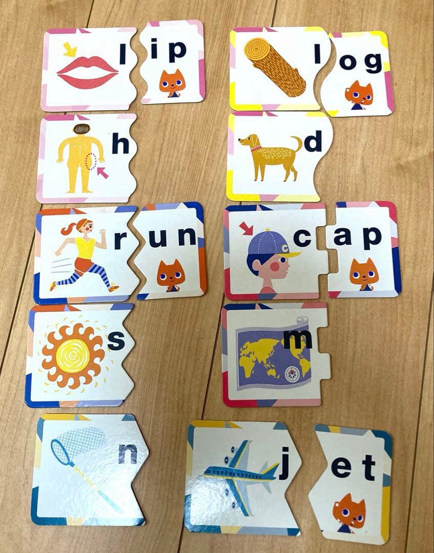 ワールドワイドキッズ　フォニックス教材セット