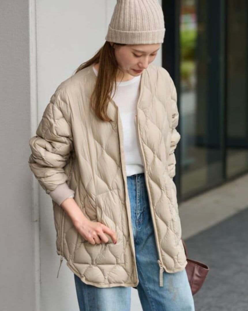 新品タグ付　FRAMeWORK×TAION 別注ブルゾン ベージュ