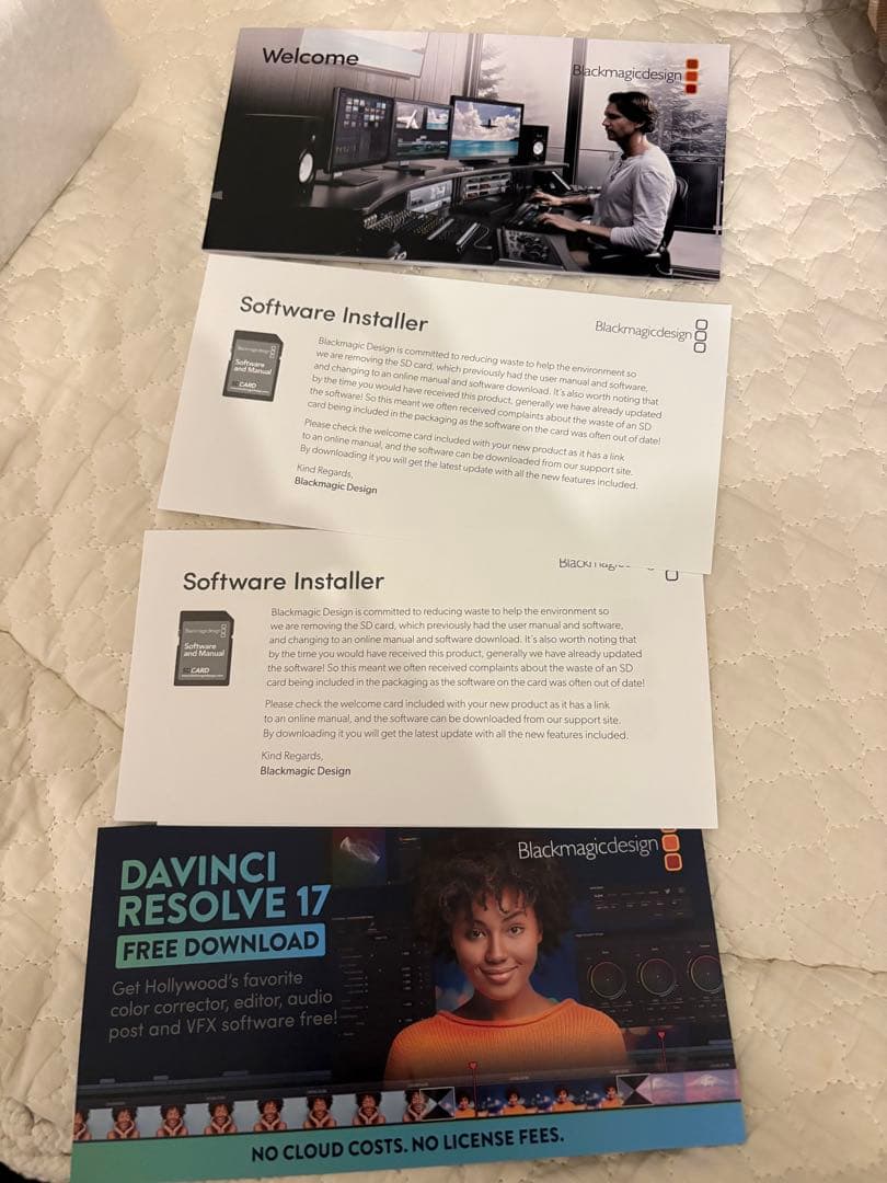 [箱付属品]Blackmagic Design ATEM Mini スイッチャー