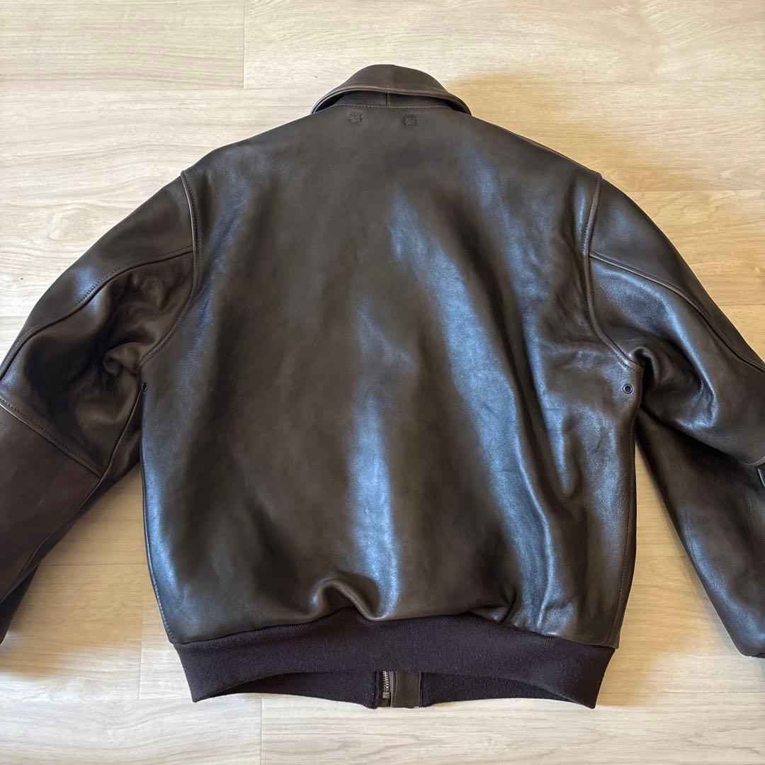 あ*き様 AVIREX A-2 FLIGHT JACKET サイズ:42