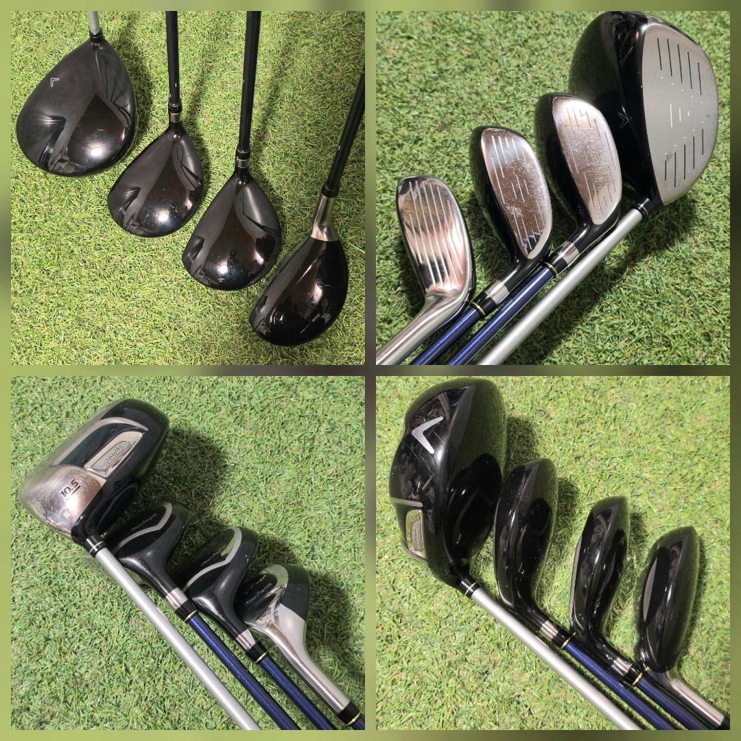 ゴルフクラブメンズセット Callaway キャロウェイ 他 レフティ 左 SR