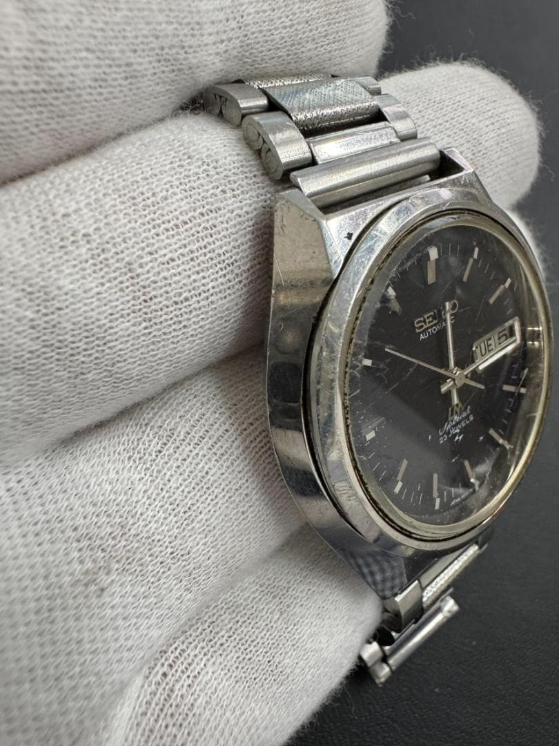 セイコー　52ロードマチック スペシャル　ネイビー　5206-6080