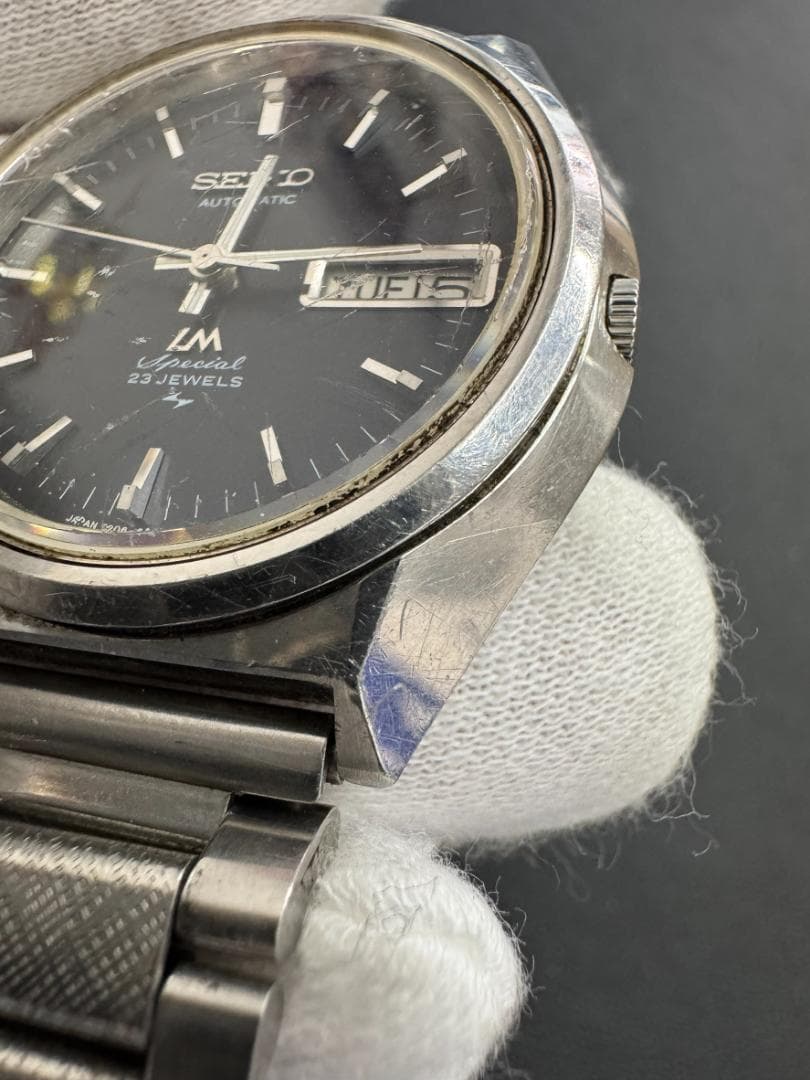 セイコー　52ロードマチック スペシャル　ネイビー　5206-6080