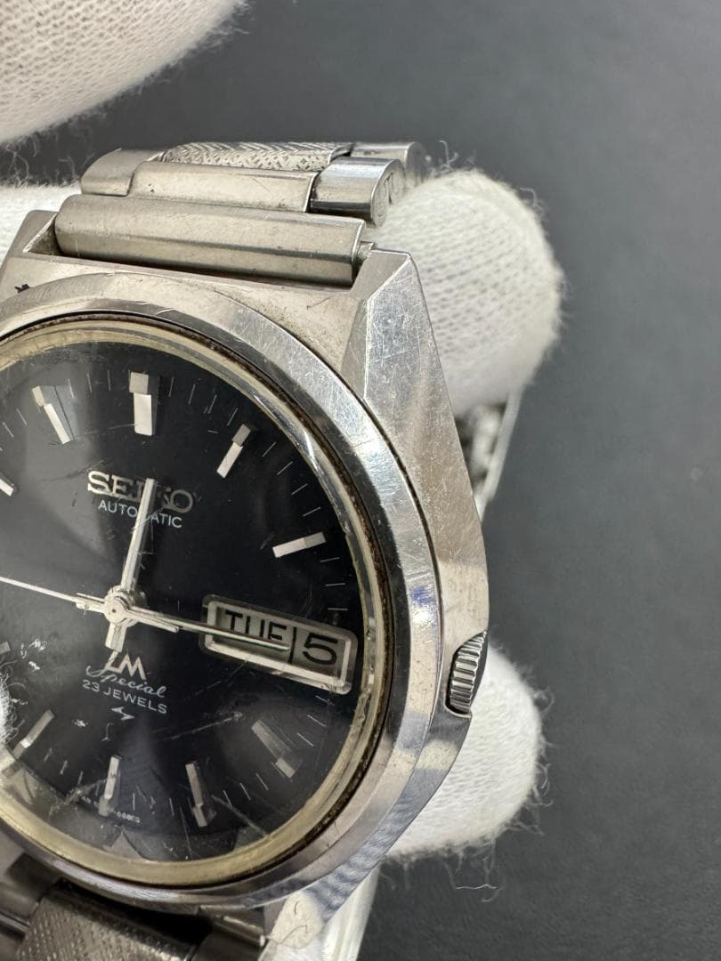 セイコー　52ロードマチック スペシャル　ネイビー　5206-6080