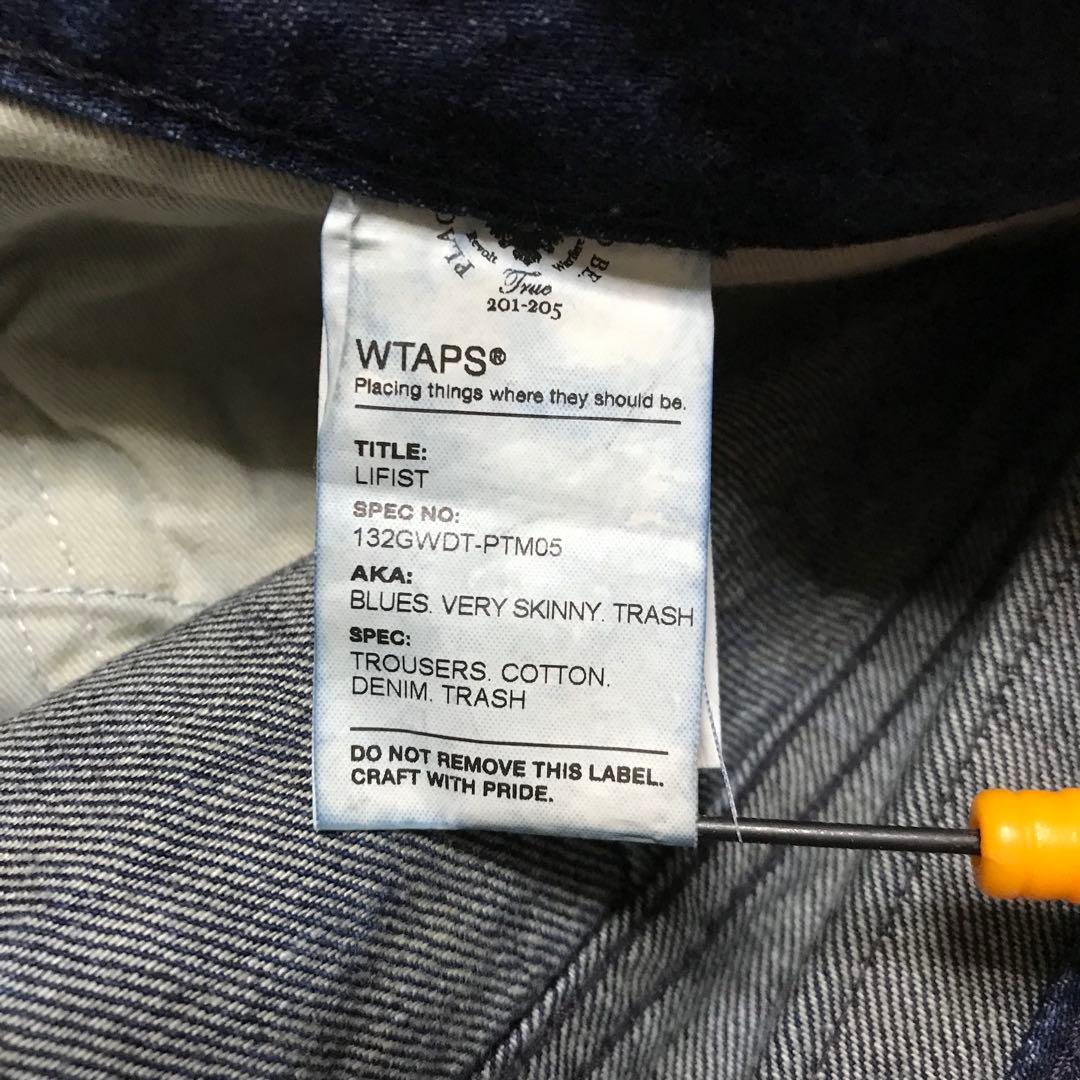 ［希少／完売モデル］M《★ WTAPS ★》美品 ヴィンテージフェード加工デニム