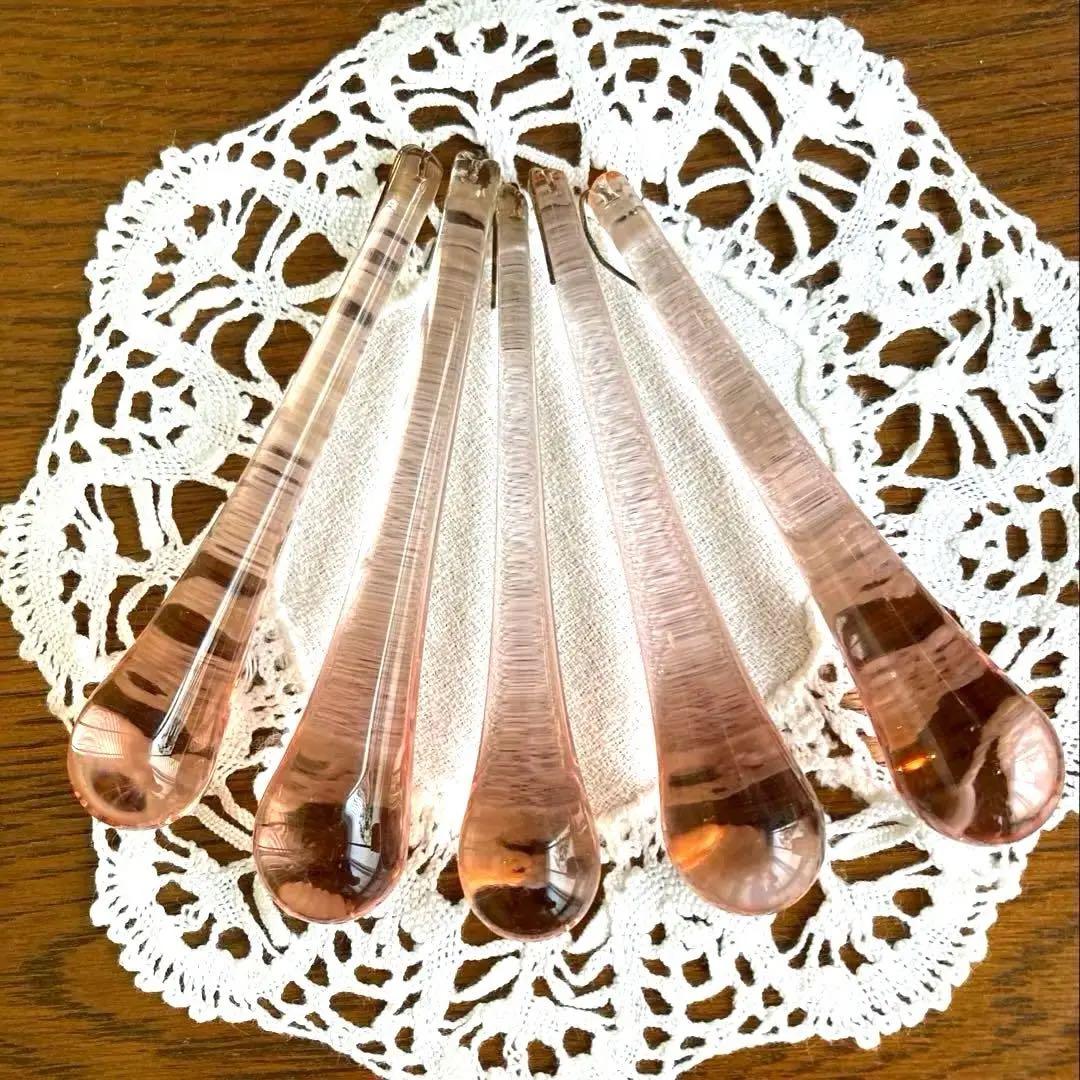 シャンデリア　（1890年）　ドロップパーツ　 ムラーノ アンティーク