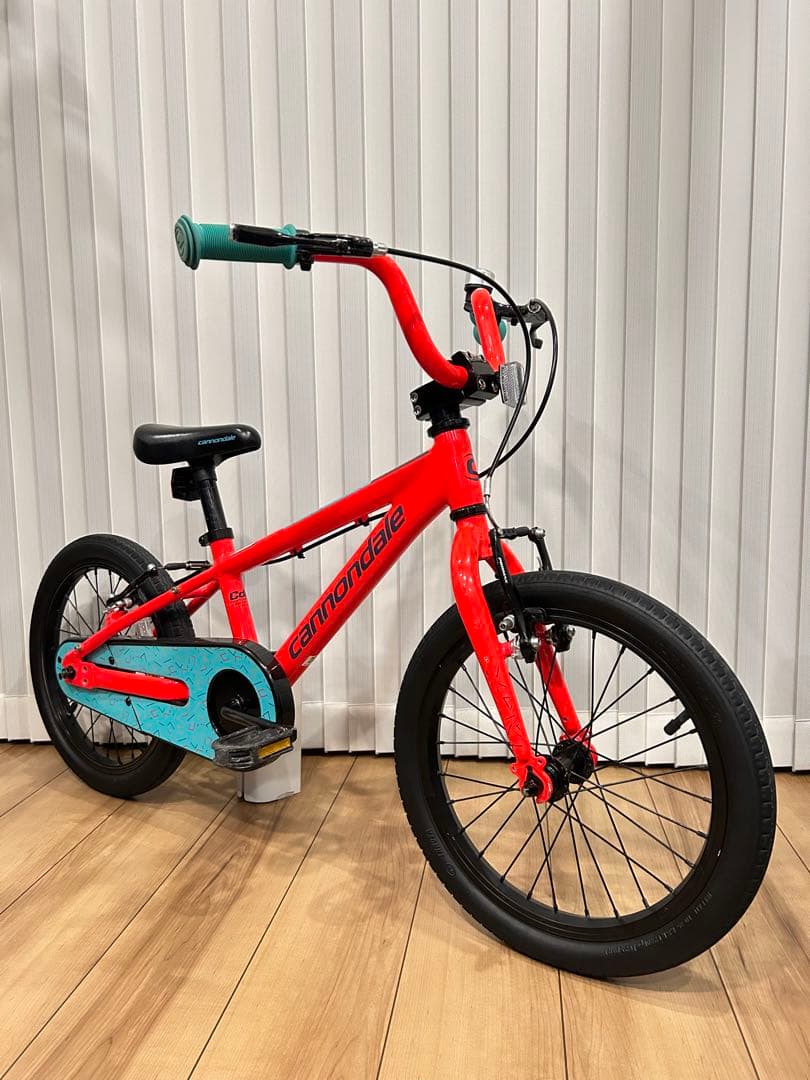 (kmrrr)キャノンデール キッズ トレイル 16インチ 補助輪未使用