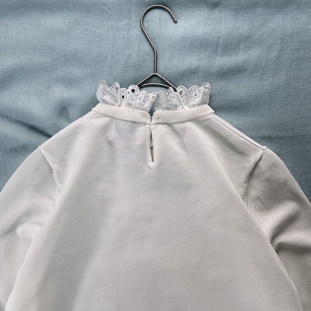 極美品✨ユナイテッドアローズ　スカラップレースニット 白 洗える 4way