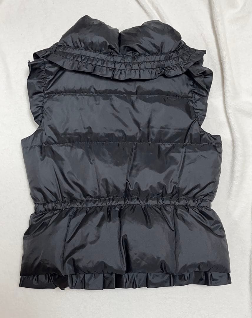 to be chic ダウンベスト ブラック ペプラム サイズ42