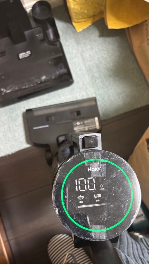 【美品】 Haier MIZUKI 吸引式床拭き掃除機